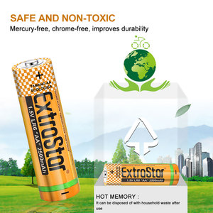 AA batterie alcaline, 1.5V 2500mAh potenza di lunga durata, Eco-sicuro per la casa, l'ufficio, e dispositivi elettronici, 24PCS - Product Image 4