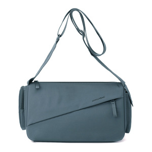 New Fashion Oxford Zipper Dry Wet Separation Gym Yoga Sports <b>Bag</b> Solid Color Large Capacity Short <b>Trip</b> Shoulder - Product Image 5