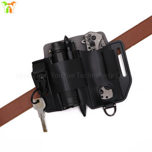 1 पीसी उपकरण edc जेब आयोजक बहुक्रियाशील फोब के साथ बहुक्रियाशील फोब वाला चाकू शीथ फ्लैशलाइट बेल्ट होल्स्टर - Product Image 5