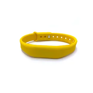 Modelo personalizado RFID imprimible 13,56 Mhz cómodo NFC clásico 1K RFID S50 pulseras - Product Image 1