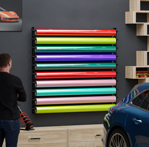 Ppf Sticker <strong>Roll</strong> Holder Wall Display Vinyl Shelf Storage <strong>Roll</strong> <strong>Rack</strong> For Window Film - Product Image 6