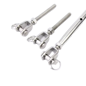 304 נירוסטה סגסוגת פלדה סגורה, סל פרחים סגור בבורג, בורג סל פרחים, מהדק חוט פלדה, מהדק שרשרת M5-M24 סין - Product Image 2