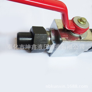วาล์วบอลเหล็กกล้าคาร์บอน Kunxin รุ่น KHB-M16*1 แบบแมนนวล สำหรับผลิตภัณฑ์น้ำมันอุณหภูมิสูง - Product Image 5