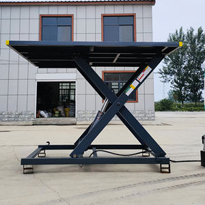 유압 가위 리프팅 플랫폼 1000kg 2000kg 3000kg 용량 전기 고정식 가위 리프트 테이블 - Product Image 4