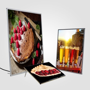 Kingwestar Advertising Desktop Display <b>Tea</b>/Menu/Movie Ordering Poster Ultra-Thin A4 A3 Picture Ultra Slim <b>Led</b> <b>Light</b> Boxes - Product Image 3