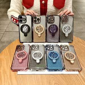 <span class=keywords><strong>Funda</strong></span> Magnética de Lujo con Soporte para Teléfono, para <span class=keywords><strong>Apple</strong></span> <span class=keywords><strong>iPhone</strong></span> 16 11 15 13 <span class=keywords><strong>12</strong></span> <span class=keywords><strong>Pro</strong></span> Max, Cubierta Trasera con Brillo en las Cuatro Esquinas - Product Image 1