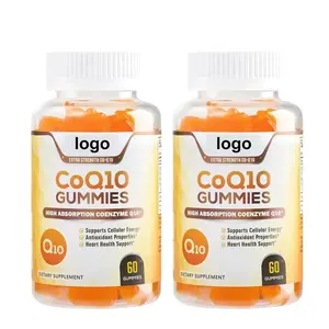 Private label Nutrition supplement vegetarian diet CO coenzyme Q10 gummies for heart Supplement