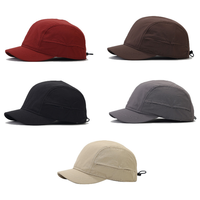 Nouvelle casquette de baseball à séchage rapide, casquette à visière unie, unisexe, protection solaire et ombrage, casquette de sport respirante