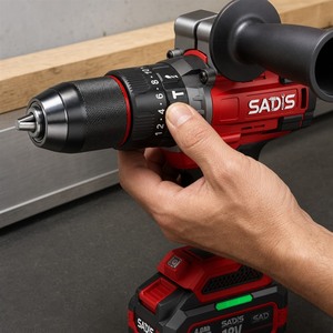 Perceuse à percussion sans fil multifonction rechargeable, perceuse à main domestique, tournevis, tournevis au lithium - Product Image 3