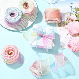 Sac cadeau transparent de luxe, directement de l'usine, avec logo personnalisé, élégant ruban en mousseline, sac à main transparent pour les cadeaux de mariage - Product Image 4