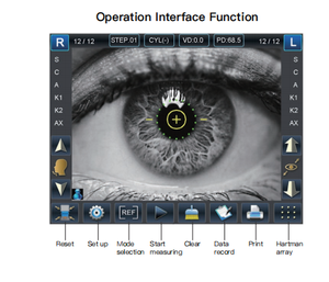 2025 Nieuwste Super Goedkope Oftalmische Instrumenten Automatische Geautomatiseerde Optometers - Product Image 3