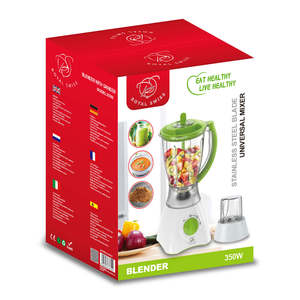 Frullatore domestico in plastica verde grigio senza BPA Tritan tazza di ghiaccio a basso rumore di frantumazione di riscaldamento dotato di batteria per uso domestico - Product Image 1