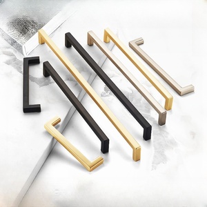 Zinc Alloy Handles for Kitchen Bedroom Hotel Cabinets-Modern Minimalist Design Customized Color Easy Installation - Product Image 6