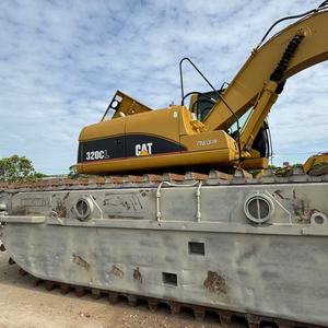 Excavadora Anfibia Usada Caterpillar CAT320 de 20 Toneladas, Excavadora Hidráulica para Dragado, Maquinaria de Construcción en Venta - Product Image 5