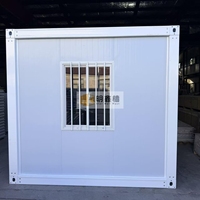 Maison conteneur démontable à construction rapide, étanche et isolée, cabine modulaire pour hébergement temporaire en extérieur