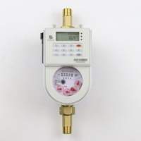 Prepago Postpago conmutable Smart STS Prepago Medidor de agua Token Teclado CIU Móvil Recarga automática