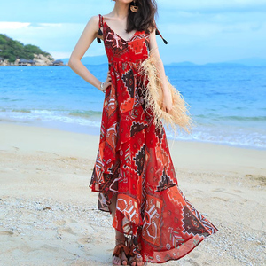 Wholesale <strong>Boho</strong> <strong>Chic</strong> Summer Dresses for Women Handmade Floral 100% Cotton <strong>Boho</strong> Style - Product Image 5