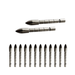 Arrowhead id4.2mm 6.2mm thép lời khuyên cho Carbon mũi tên bắn cung phụ kiện săn bắn bánh recurve hợp chất cung nhựa cho chụp - Product Image 5