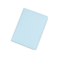 GERUI Étui de Passeport Personnalisable en Cuir PU Style National, Portefeuille de Voyage et d'Affaires, Modèle Fin Effet Marbre GR025 30G