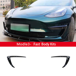 กระโปรงข้างสปอยเลอร์กันชนหน้าสำหรับเทสลารุ่น<span class=keywords><strong>3</strong></span> 2019 2020 <span class=keywords><strong>2021</strong></span> - Product Image 2