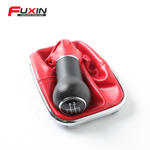 Poignée de levier de vitesses en cuir Fuxin 23 mm 5/6 vitesses pour Golf, transmission manuelle - Product Image 3