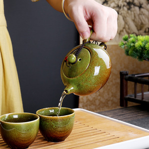 <span class=keywords><strong>Set</strong></span> da Tè e Caffè in Ceramica con Infusore, Design Moderno e Semplice, Portatile, per Ufficio, Confezione Regalo - Product Image 5