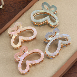 Nouvelle pince à <span class=keywords><strong>cheveux</strong></span> papillon colorée dégradée 2026 pour <span class=keywords><strong>femme</strong></span> – Accessoire de coiffure haut de gamme - Product Image 3