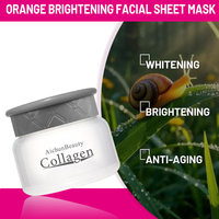 Crème pour le visage à la mucine d'escargot Soins de la peau au collagène Hydratant en profondeur Raffermissant pour la peau Crème pour le visage éclaircissante pour les taches brunes