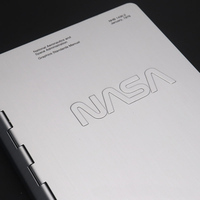 Porte-documents en aluminium personnalisé format A7 A6 A5 A6 B5, organiseur de documents, classeur à 3 ou 6 anneaux