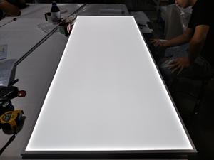 Edgelux siêu mỏng phẳng <span class=keywords><strong>LED</strong></span> Backlight bảng điều chỉnh với 6000K ánh sáng ban ngày IP65 Dimmable Acrylic xây dựng cho phòng tắm sử dụng - Product Image 1