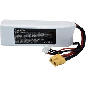 Batería Eléctrica LiPo Syncovia 11.1V 2200mAh 3S 45C con Conector T para Dron RC, Helicóptero, Quadcopter, Avión, Uso Interior y Exterior - Product Image 3