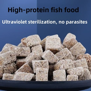 Freeze Dried Red Blood <strong>Worm</strong> <strong>Tubifex</strong> Cube Tropical Fish Pet Food Treat for Aquarium Owners - Product Image 4