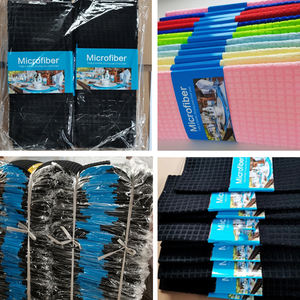 Proteger la vajilla plegable Durable Fácil de secar Alfombrillas de secado rápido de microfibra Absorbente Logotipo personalizado - Product Image 4