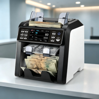 Contadora de Billetes Multidivisa con Clasificación de Denominación Mixta y Lectura de Número de Serie, Máquina Contadora de Dinero