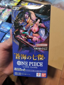 Jeu de cartes One Piece OP-14 Booster Box OP14 The Seven Seas Booster Box One Piece OP14 Boîte de présentation du jeu de cartes à collectionner japonais - Product Image 2