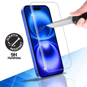 ฟิล์มกระจกนิรภัยแบบยืดหยุ่น 9H 2.5D Ultra Clear หนา 0.33 มม. สำหรับ iPhone 11 12 13 14 15 16 17 Pro Max - Product Image 6