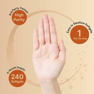 Cápsulas Veganas de Vitamina D3 <span class=keywords><strong>K2</strong></span> al por Mayor OEM, 5000 UI D3 100 mcg <span class=keywords><strong>K2</strong></span>, Multivitamínico en Gelatina, Alimento Herbal Saludable a <span class=keywords><strong>Base</strong></span> de Aceite de Coco - Product Image 5