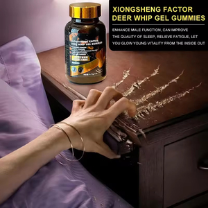Gomitas de Ginseng y Asta de Ciervo para Hombre con Polisemitina y Cordyceps Militaris para Energía en Adultos, Suplementos Herbales - Product Image 4