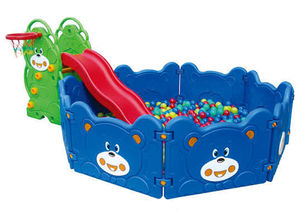 Multifunctionele Kids Plastic Bal Zwembad Glijbaan, Plastic Ballen Zwembad Speeltuin, Kinderen Ballenbad + Slide - Product Image 4