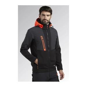 DIADORA UTILITY - 702.179823-C8817/M Veste ergonomique softshell et nylon bi-matière Softshell noir VESTES DE TRAVAIL - Product Image 2