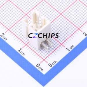 HC-XHD-2*2AW Wire-to-Board Pin Header Bent Lead Through Hole,P=2.5mm Connector 2x2P 2.5mm Right Angle Insert DF1B - Product Image 1