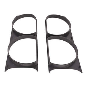 Paneles de Reemplazo para Faros Delanteros de Dodge Challenger, ABS, 08-14, Soportes de Montaje con Tornillos, Par - Product Image 3