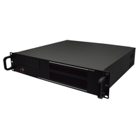 Computadora Industrial Integrada 2U Personalizada de Fábrica, Win10/Linux, 6COM1U3u4u, Todo en Uno, Sin Pantalla Táctil, Carcasa de PC