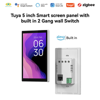 Nouveau panneau de commande tactile 5 pouces 2026, écran tactile intelligent pour la maison, application mobile, télécommande, passerelle Zigbee
