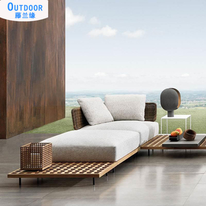 Vendita Diretta dalla Fabbrica: Divano Moderno a Forma di U per Villa, Giardino, Interni ed Esterni, Arredamento di Lusso per Hotel e Cortili - Product Image 5