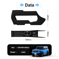 Boîte de rangement pour accoudoir central sur mesure, pièces de modification automobile pratiques pour VinFast VF3 Mini EV