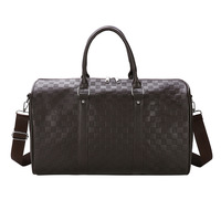 Tas Travel Tote Gym Kulit PU Fashion Berkualitas Tinggi Kapasitas Besar Portabel