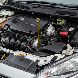 Jauge de niveau d'huile moteur pour compatible avec Ford Fiesta Fusion 1.4 TDCi OEM 2S6Q6750AD - Product Image 3