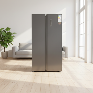 Large-capacity Plastic Household <b>Refrigerator</b> With Double Doors for Hotel Use With Double Doors - Product Image 1
