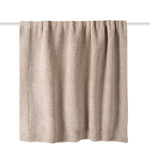 Chăn Lông Cừu <span class=keywords><strong>Sherpa</strong></span> Siêu Dày Sang Trọng Cỡ Queen Siêu Mềm Tùy Chỉnh Màu Trơn - Product Image 2